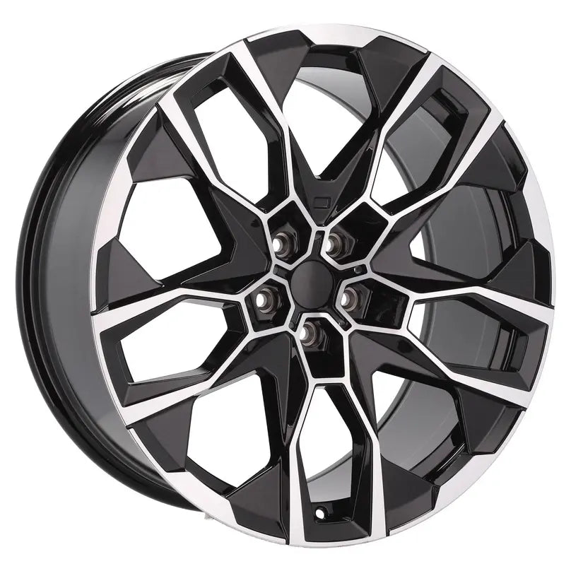 Alu kola pro BMW I5592 9.5x21 5x112 ET36 66.6 Black Polished | Wheelsup.cz