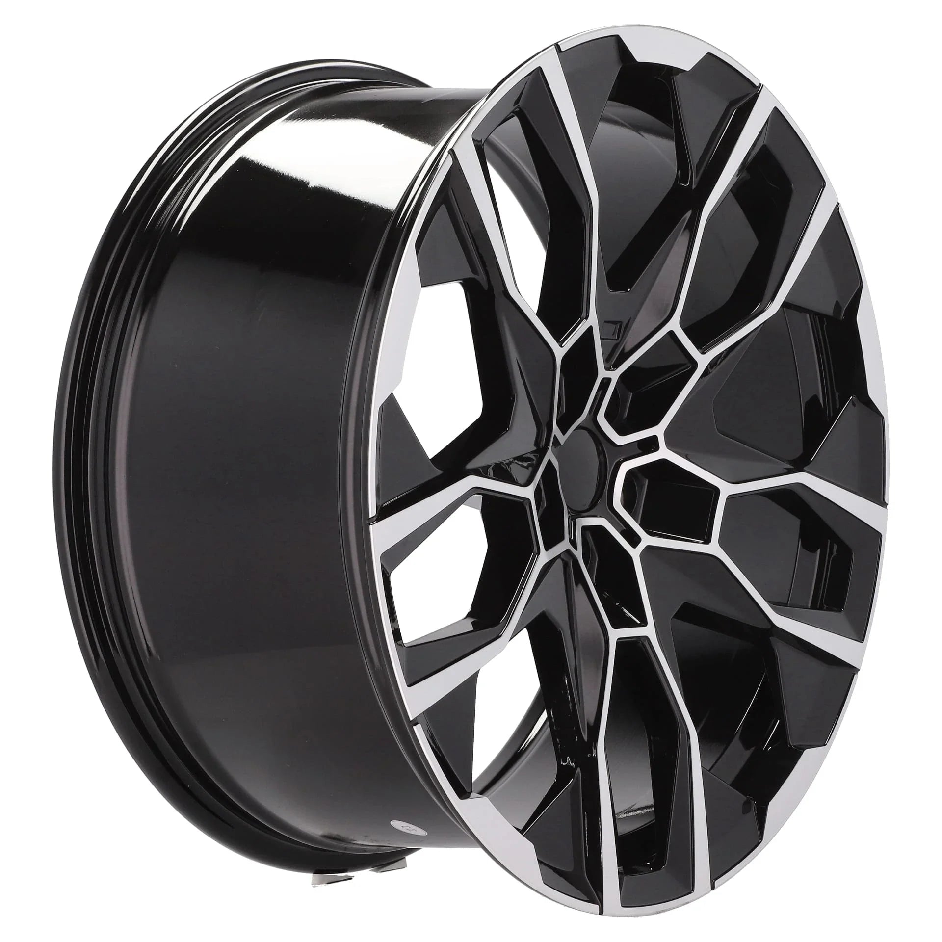 Alu kola pro BMW I5592 10.5x22 5x112 ET43 66.6 Black Polished | Wheelsup.cz