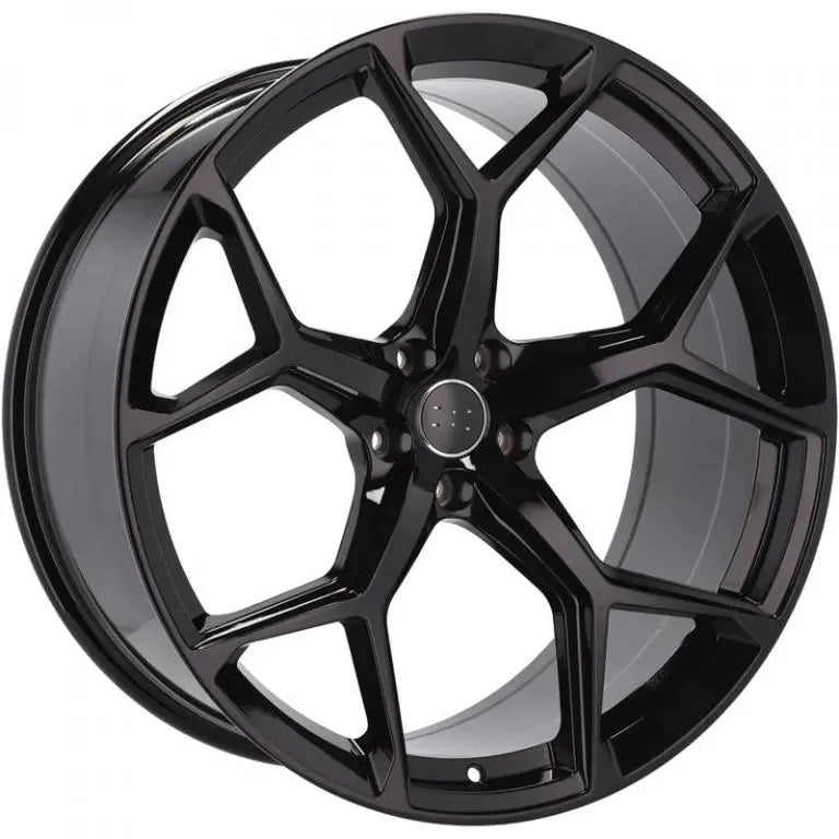 Alu kola pro Audi I5598 10x22 5x112 ET19 66.6 Black Half Matt | Wheelsup.cz
