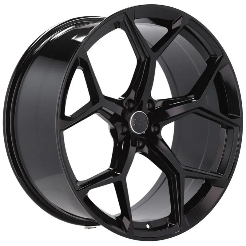 Alu kola pro Audi I5598 10x22 5x112 ET19 66.6 Black Half Matt | Wheelsup.cz