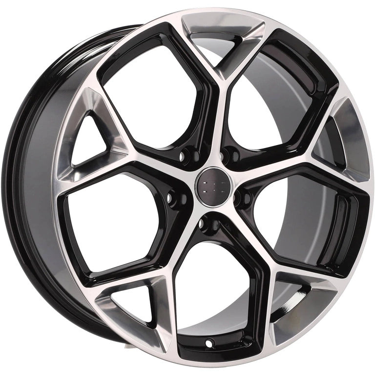 Alu kola pro Audi I5598 8.5x19 5x112 ET40 66.6 Silver & Black