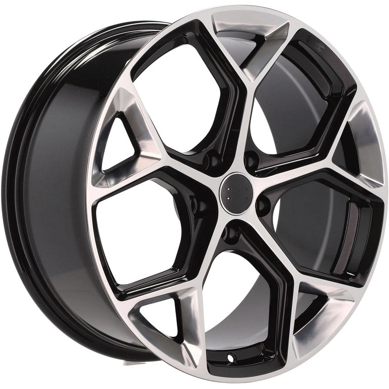Alu kola pro Audi I5598 8.5x19 5x112 ET32 66.6 Silver & Black | Wheelsup.cz