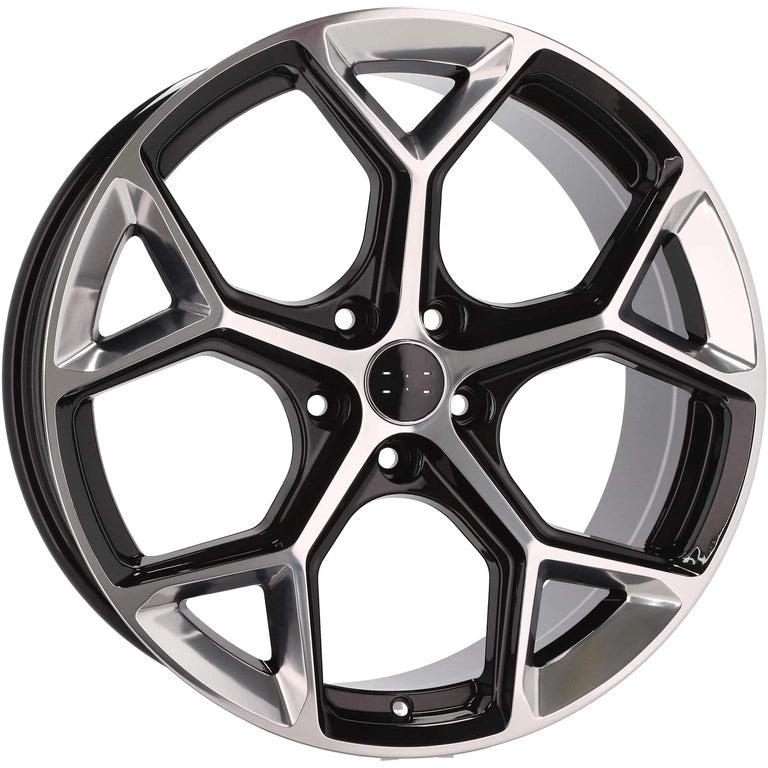 Alu kola pro Audi I5598 8.5x19 5x112 ET40 66.6 Silver & Black | Wheelsup.cz