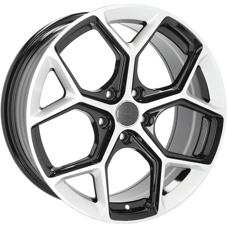 Alu kola pro Audi I5598 8x18 5x112 ET40 66.6 Silver Shining & Black | Wheelsup.cz