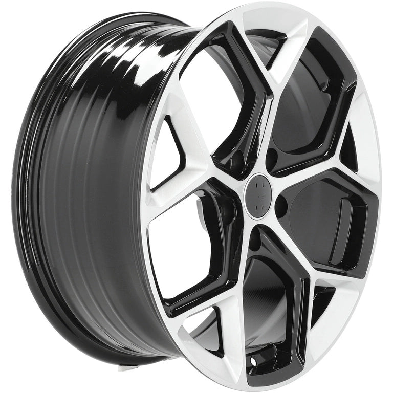 Alu kola pro Audi I5598 8x18 5x112 ET40 66.6 Silver Shining & Black | Wheelsup.cz