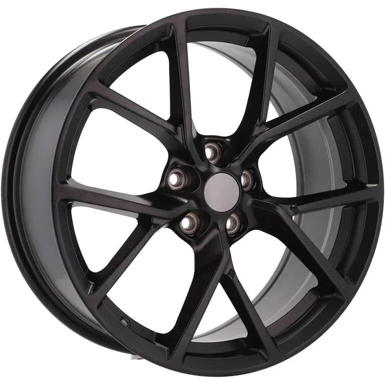 Alu kola pro Ford I5602 8x18 5x108 ET45 63.4 Black Half Matt | Wheelsup.cz