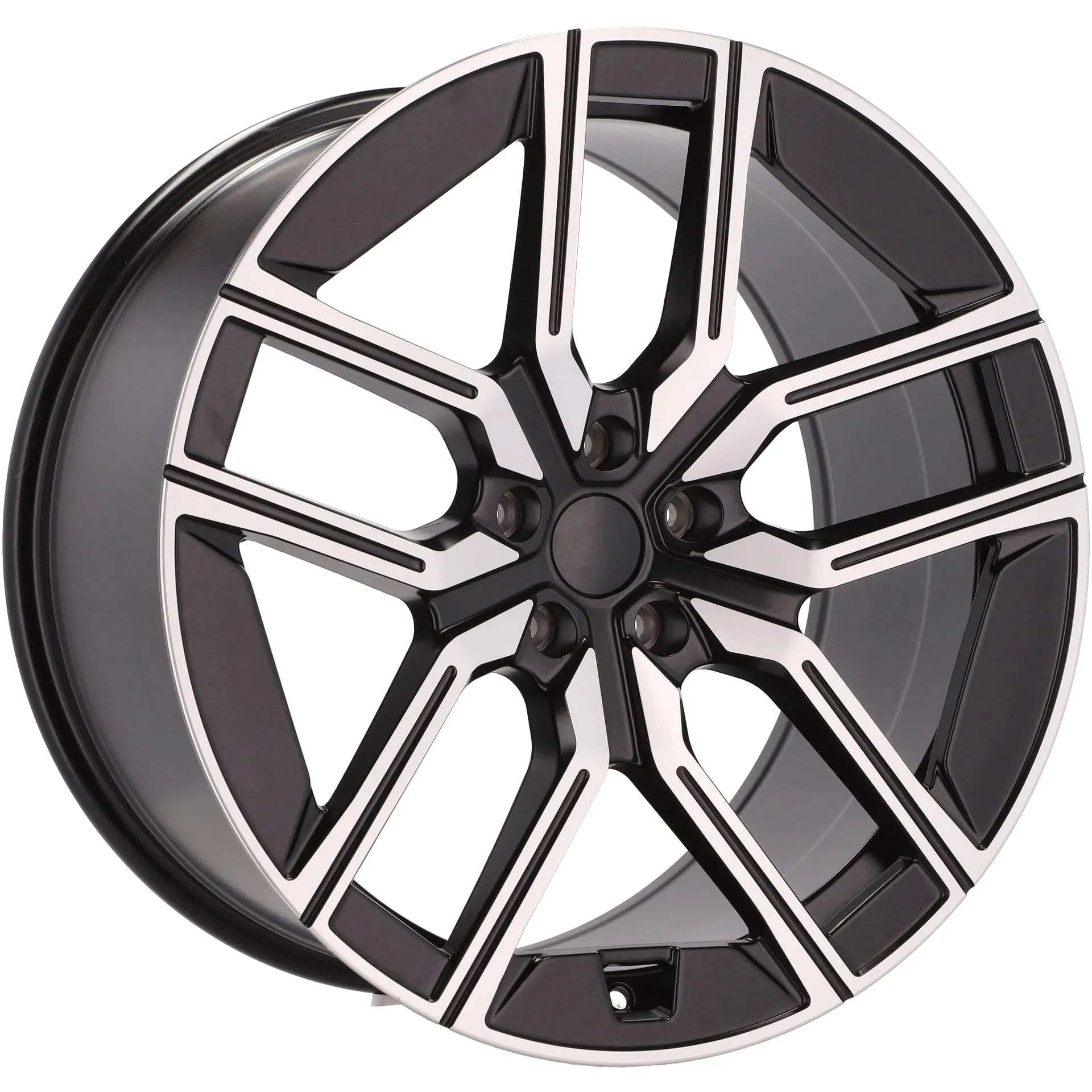 Alu kola pro BMW I5619 8.5x20 5x112 ET25 66.6 Black Polished Half Matt | Wheelsup.cz