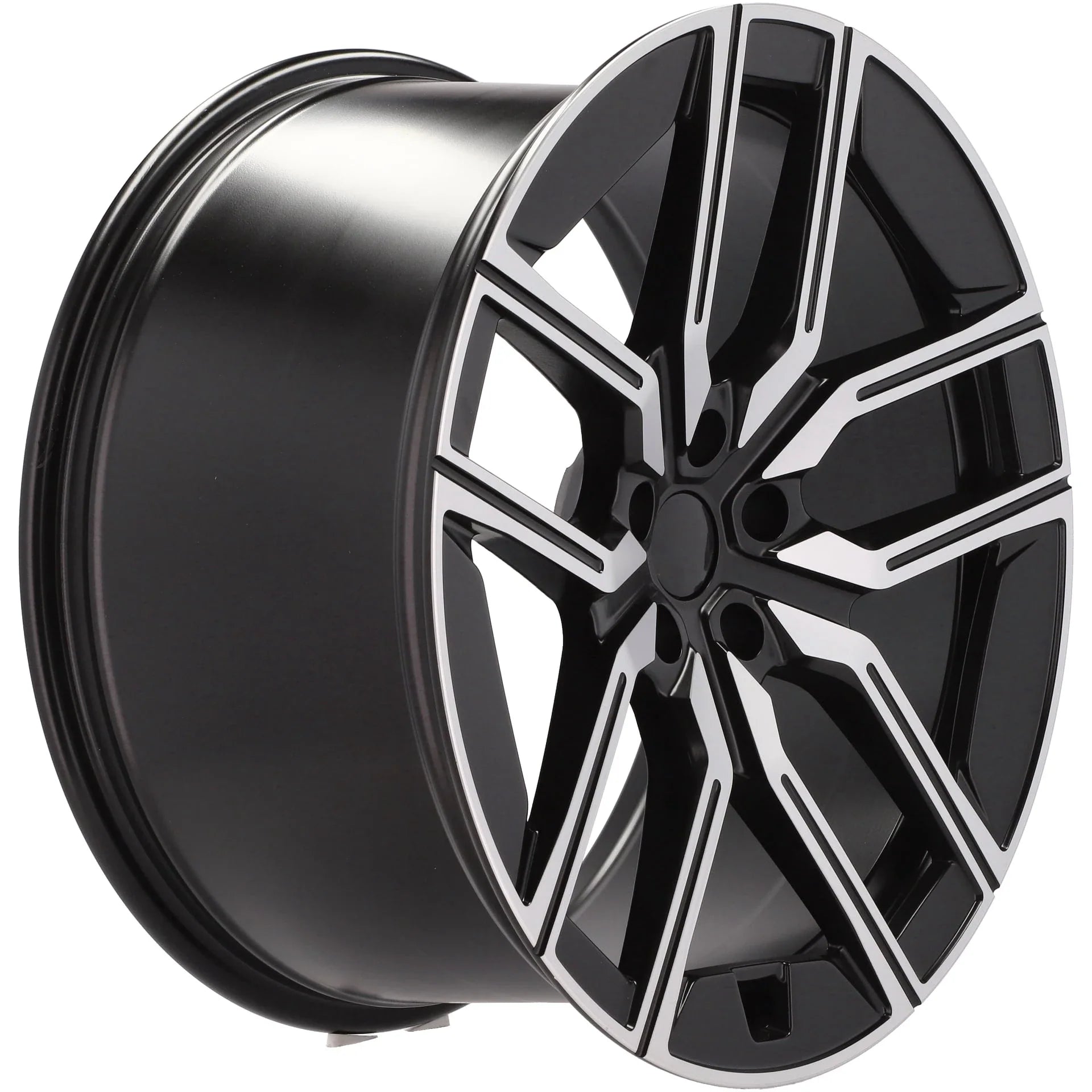 Alu kola pro BMW I5619 8.5x20 5x112 ET25 66.6 Black Polished Half Matt | Wheelsup.cz