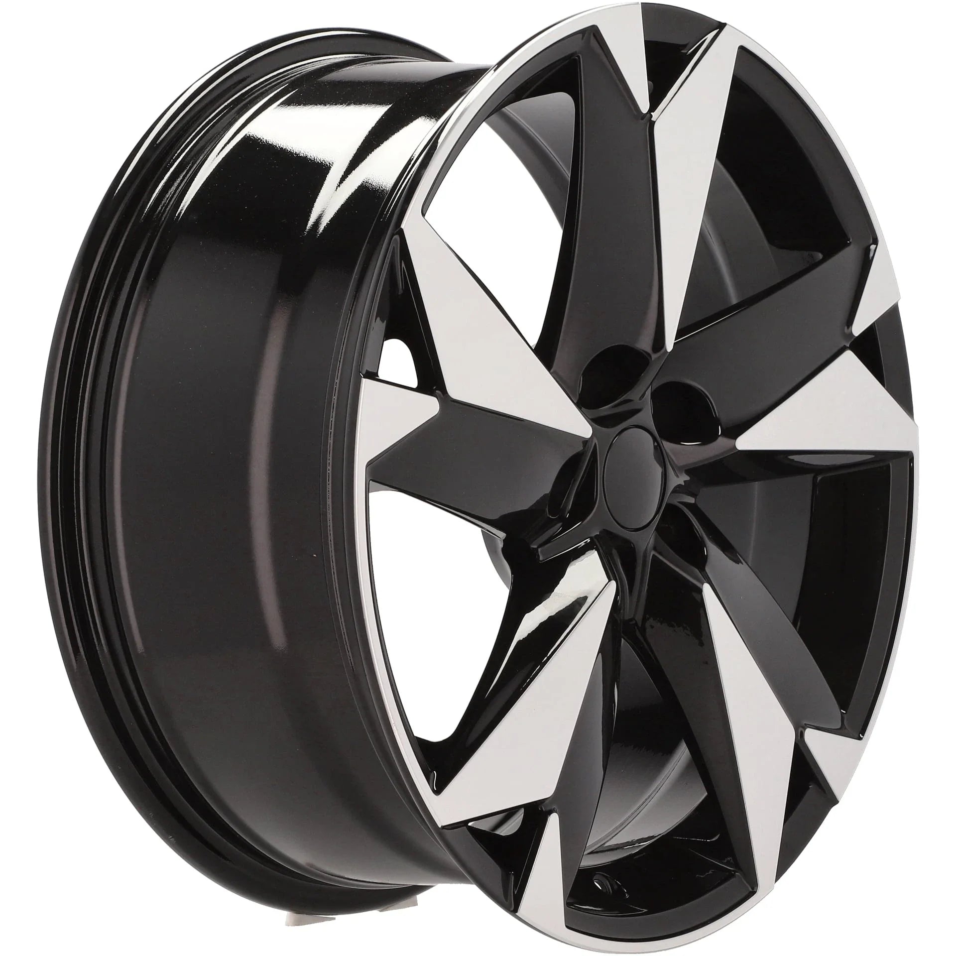 Alu kola pro Škoda I5625 7.5x18 5x112 ET40 57.1 Black Polished | Wheelsup.cz