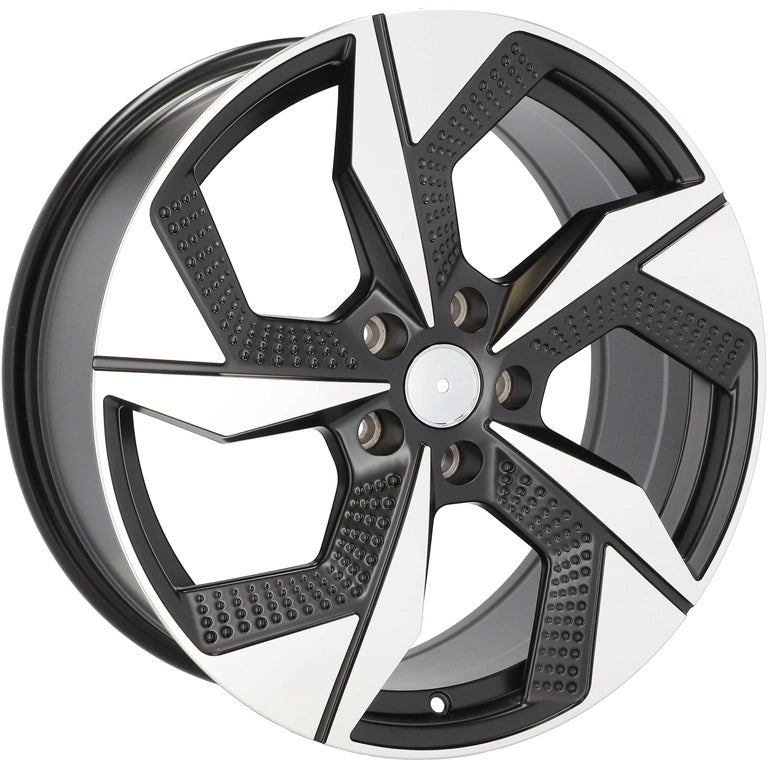 Alu kola Racing Line I5637 7.5x18 5x114.3 ET50 67.1 Black Polished Half Matt | Wheelsup.cz