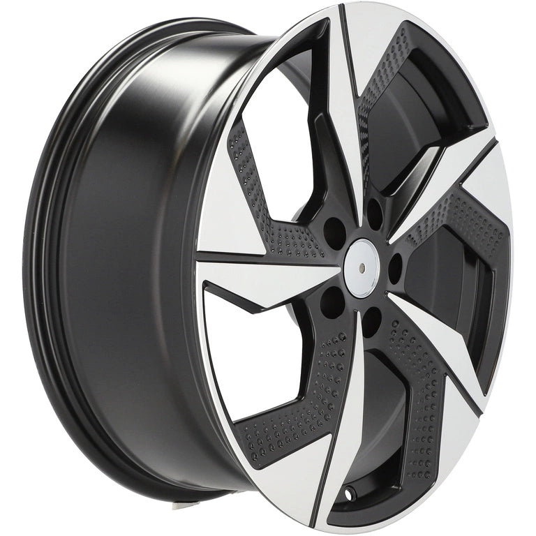 Alu kola Racing Line I5637 7.5x18 5x114.3 ET50 67.1 Black Polished Half Matt | Wheelsup.cz