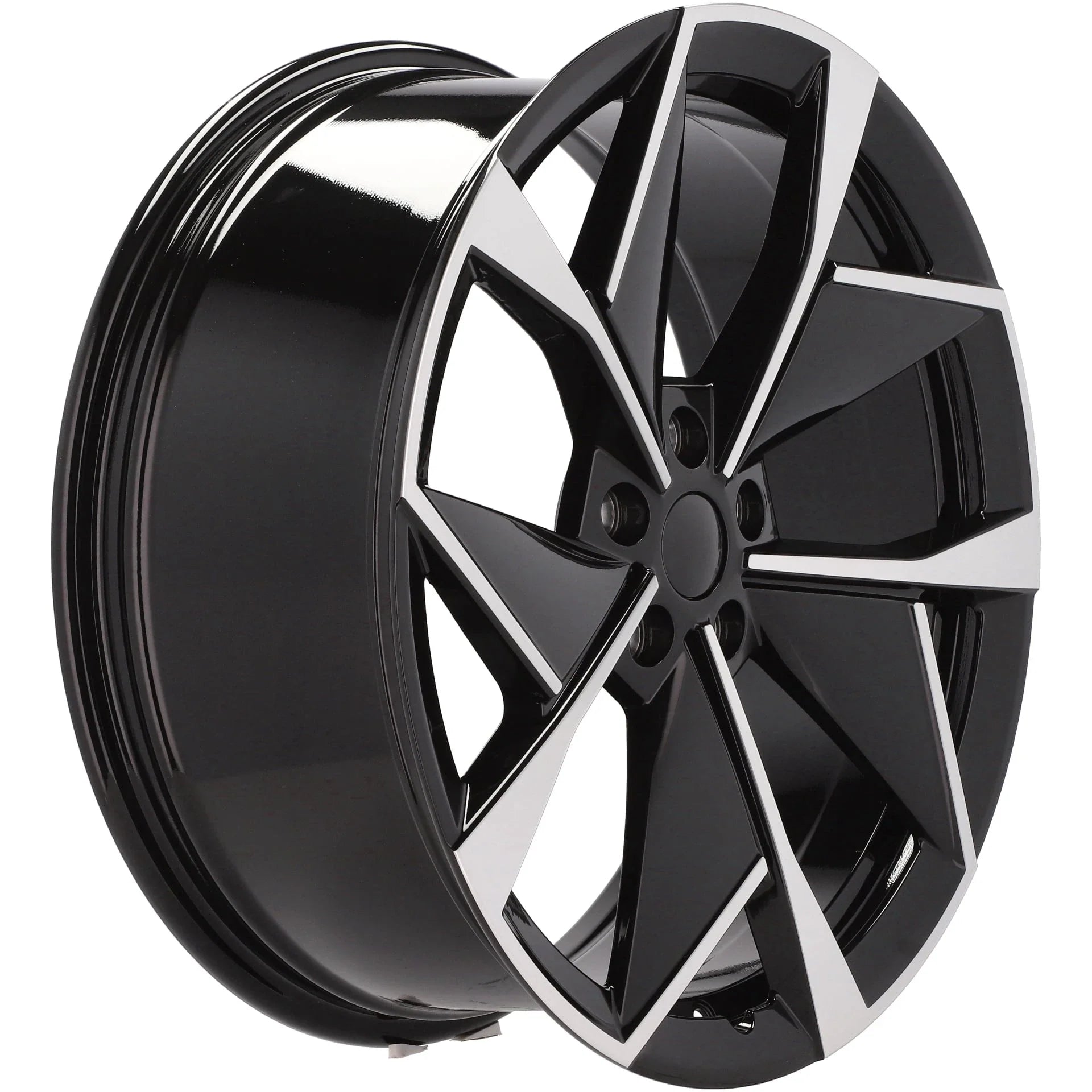 Alu kola pro Škoda I5638 8x19 5x112 ET45 57.1 Black Polished | Wheelsup.cz