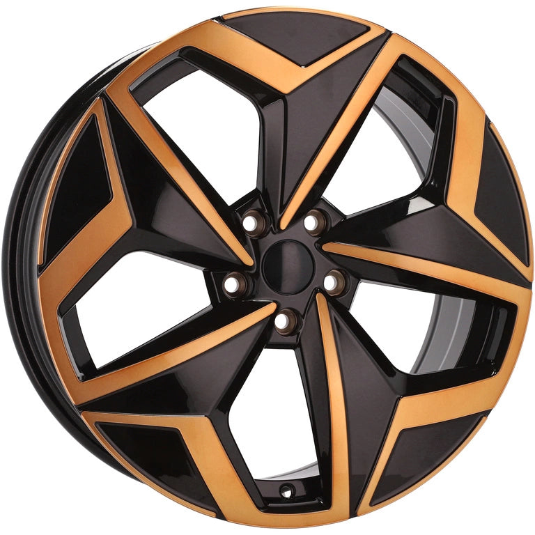 Alu kola pro Volkswagen I5649 7.5x19 5x112 ET50 57.1 Black Polished Cooper | Wheelsup.cz