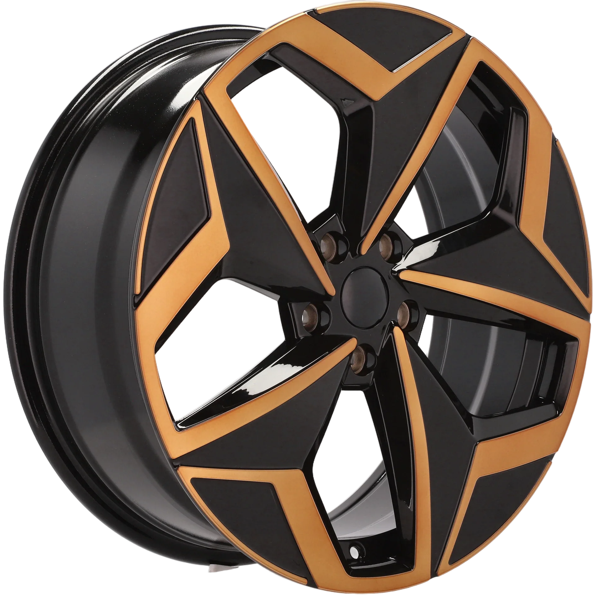 Alu kola pro Volkswagen I5649 7.5x19 5x112 ET50 57.1 Black Polished Cooper | Wheelsup.cz