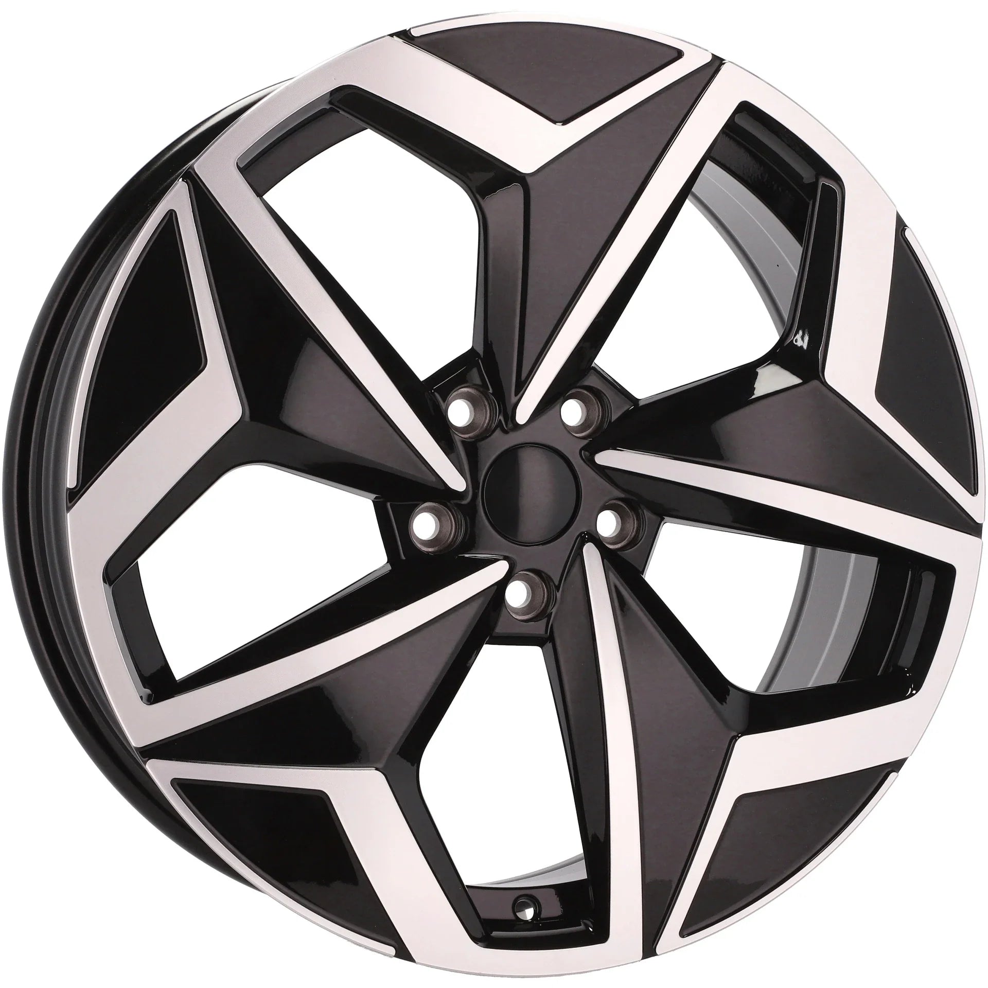 Alu kola pro Volkswagen I5649 7.5x19 5x112 ET50 57.1 Black Polished | Wheelsup.cz