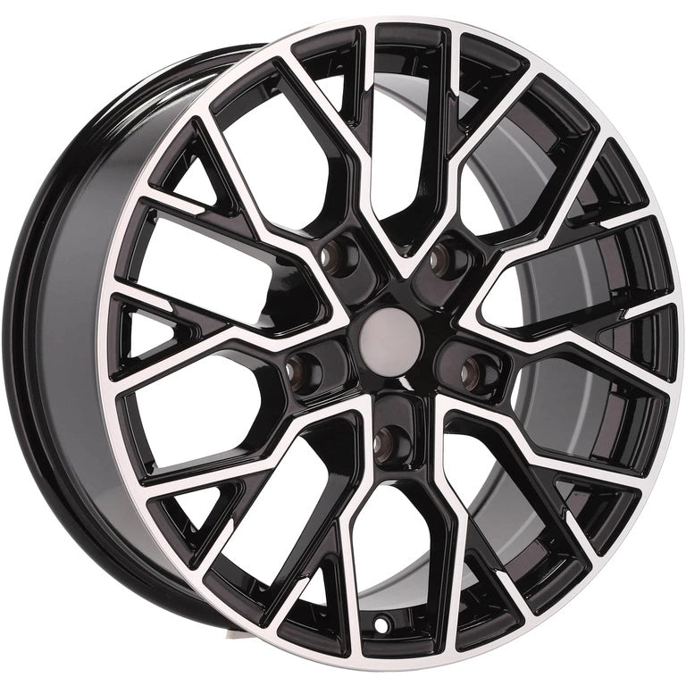 Alu kola pro Ford I5658 8x18 5x160 ET48 65.1 Black Polished | Wheelsup.cz