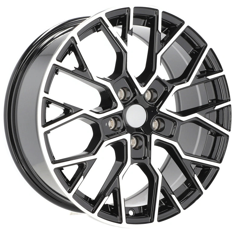 Alu kola pro Volkswagen I5659 8x18 5x120 ET48 65.1 Black Polished | Wheelsup.cz