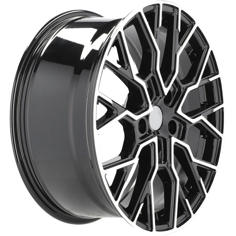 Alu kola pro Volkswagen I5659 8x18 5x120 ET48 65.1 Black Polished | Wheelsup.cz
