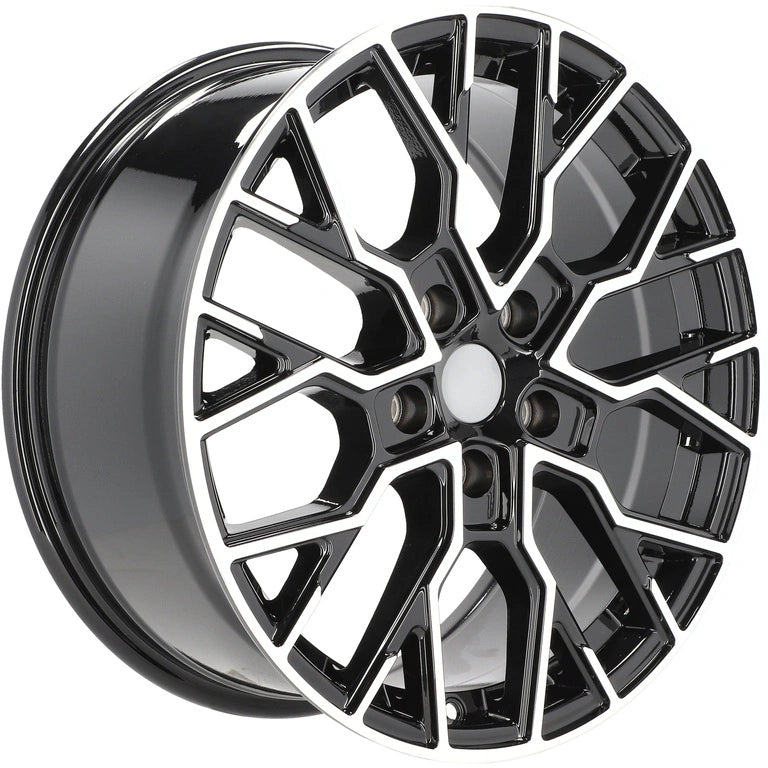 Alu kola pro Volkswagen I5659 8x18 5x120 ET48 65.1 Black Polished | Wheelsup.cz