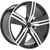 Alu kola pro Porsche I5664 11x22 5x130 ET47 66.6 Black Polished