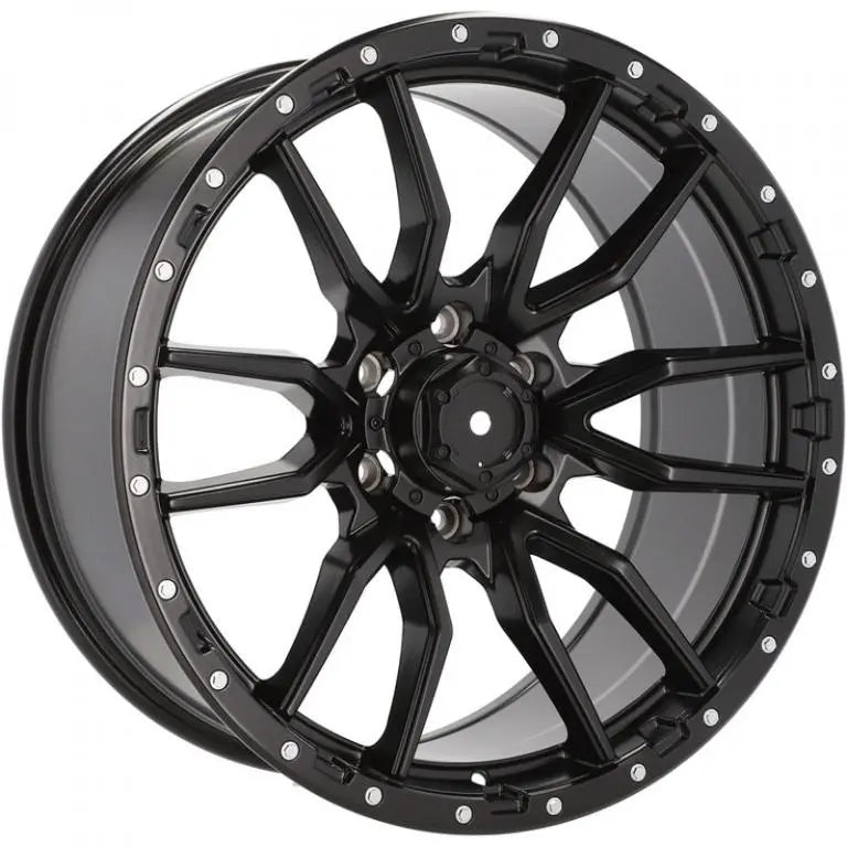 Alu kola pro Offroad I6098 9x18 6x139.7 ET10 106.1 Black Half Matt | Wheelsup.cz