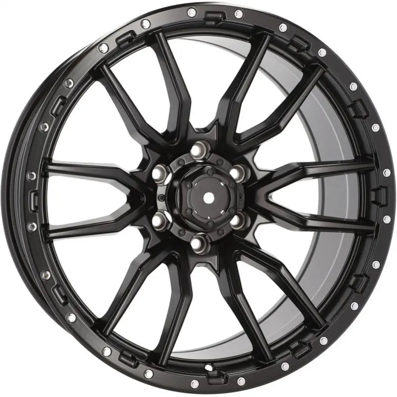 Alu kola pro Offroad I6098 9x18 6x139.7 ET10 106.1 Black Half Matt | Wheelsup.cz