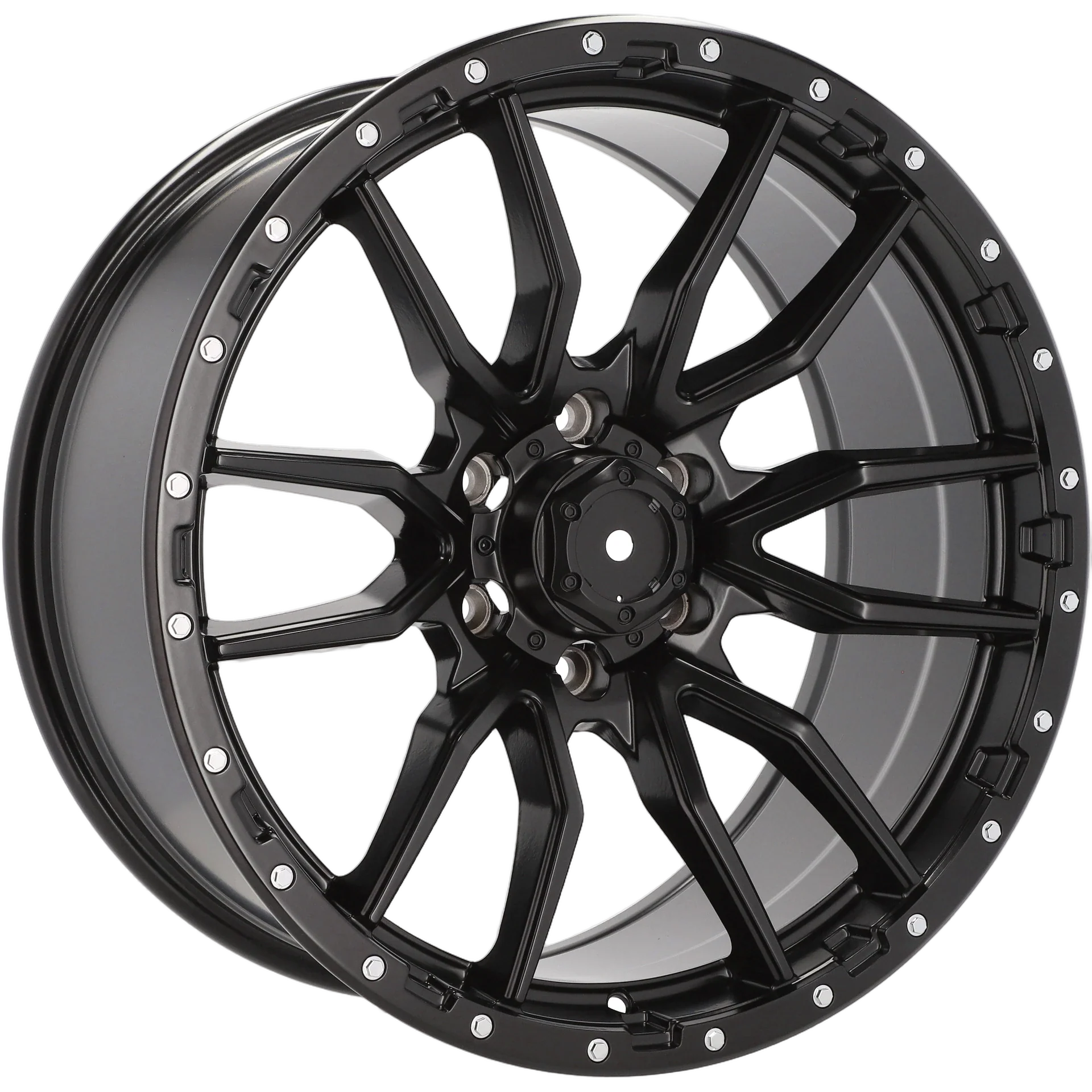 Alu kola pro Offroad I6098 9x18 6x139.7 ET10 106.1 Black Half Matt | Wheelsup.cz