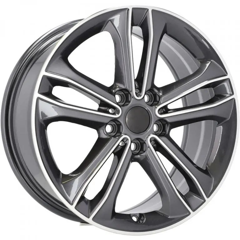 Alu kola pro BMW I7094 7.5x17 5x112 ET54 66.6 Grey Polished | Wheelsup.cz