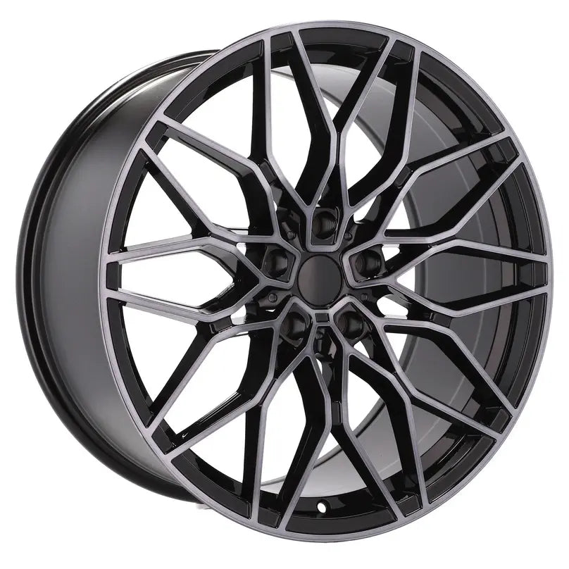 Alu kola pro BMW IN292 8x18 5x120 ET34 72.6 Black Polished | Wheelsup.cz