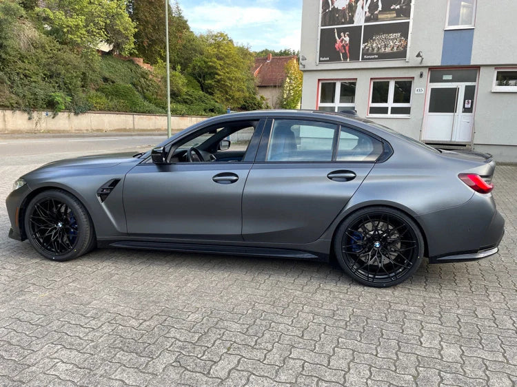 Alu kola pro BMW IN292 7.5x17 5x112 ET40 66.6 Black Half Matt | Wheelsup.cz