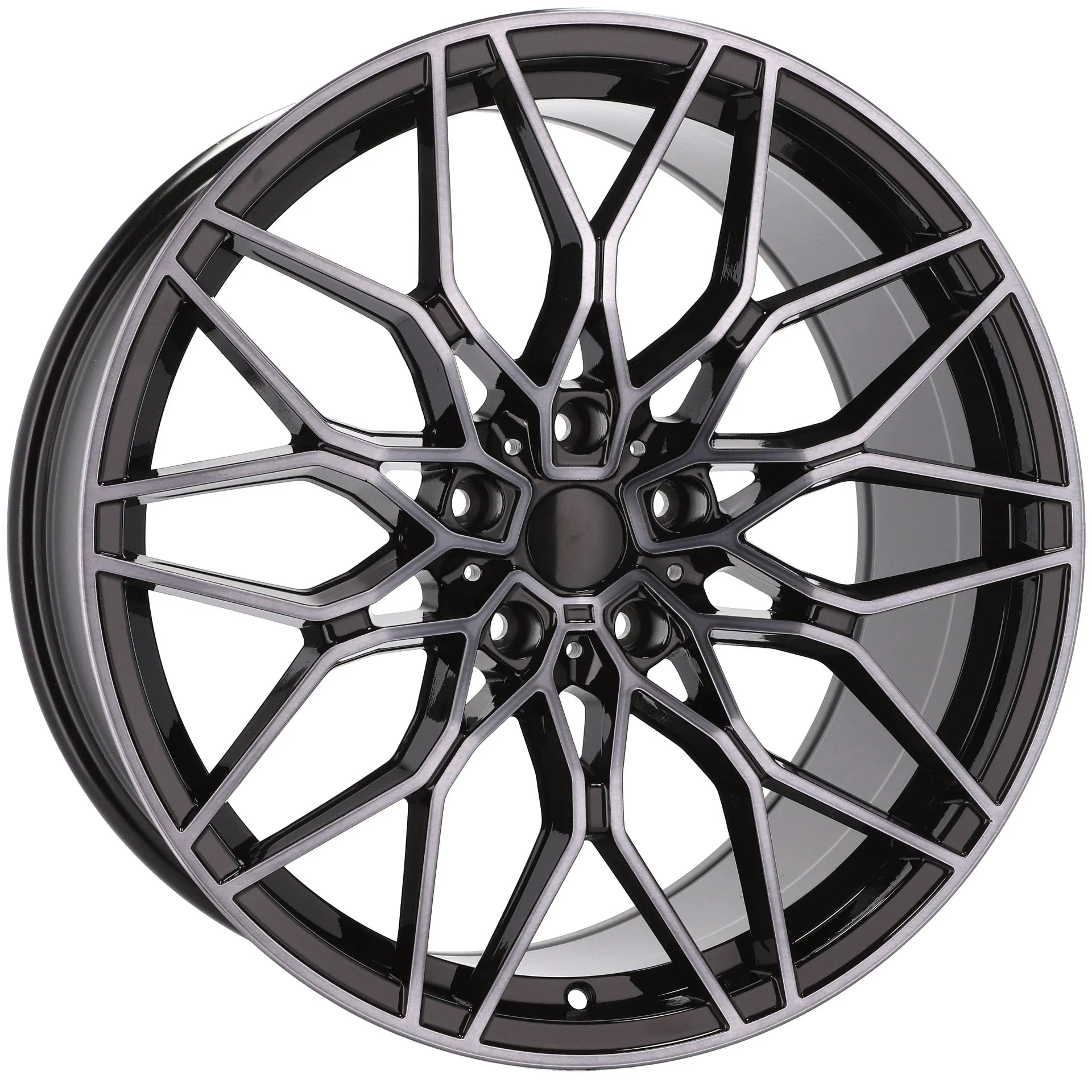 Alu kola pro BMW IN292 8.5x20 5x112 ET25 66.6 Black Polished | Wheelsup.cz