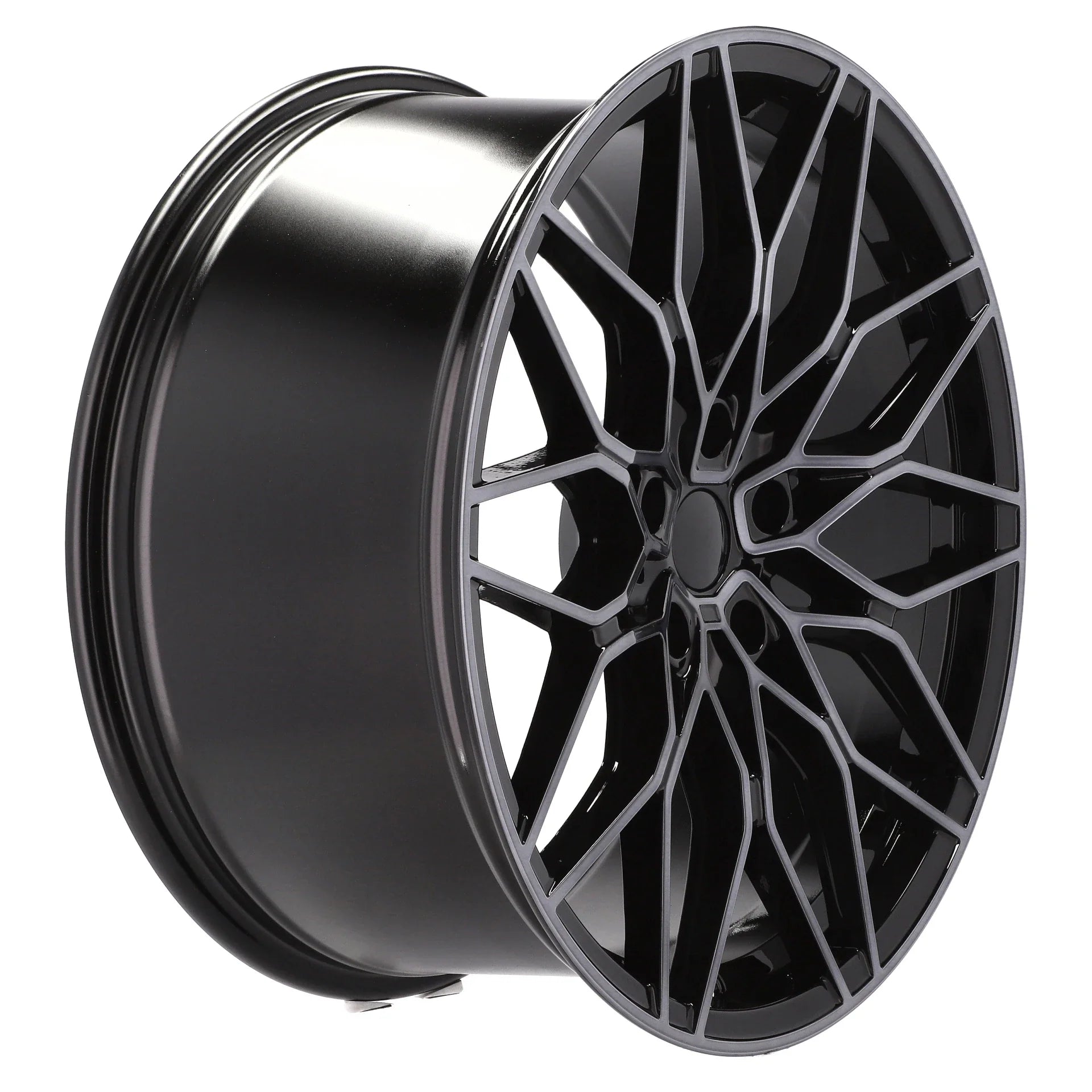 Alu kola pro BMW IN292 8.5x20 5x112 ET25 66.6 Black Polished | Wheelsup.cz