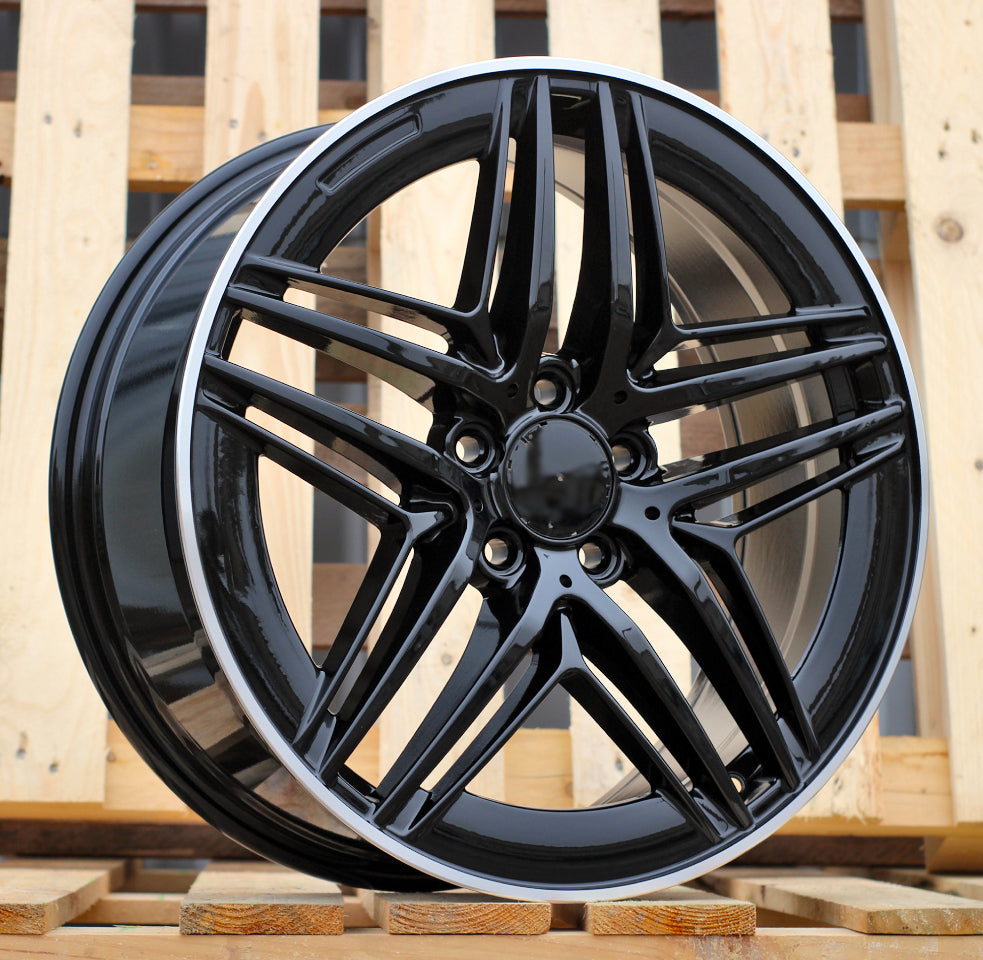 Alu kola pro Mercedes IN3517F 8x19 5x112 ET52 66.6 černá