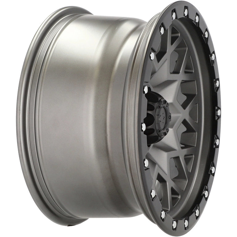 Alu kola pro Offroad JT245 9x17 6x114.3 ET0 66.1 Grey Polished Matt | Wheelsup.cz