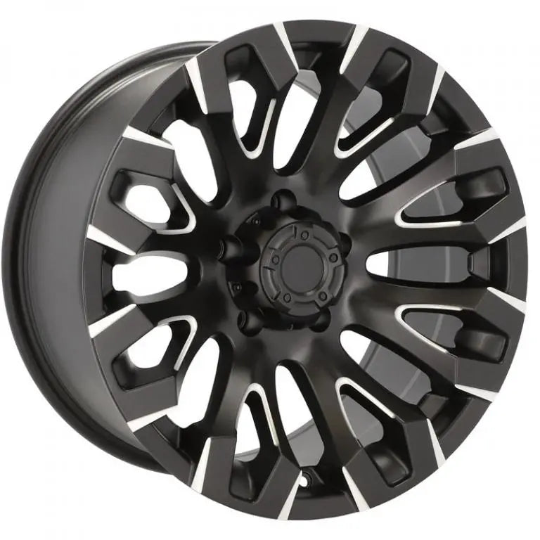 Alu kola pro Offroad JT255 9x17 5x127 ET-10 71.6 Black Polished