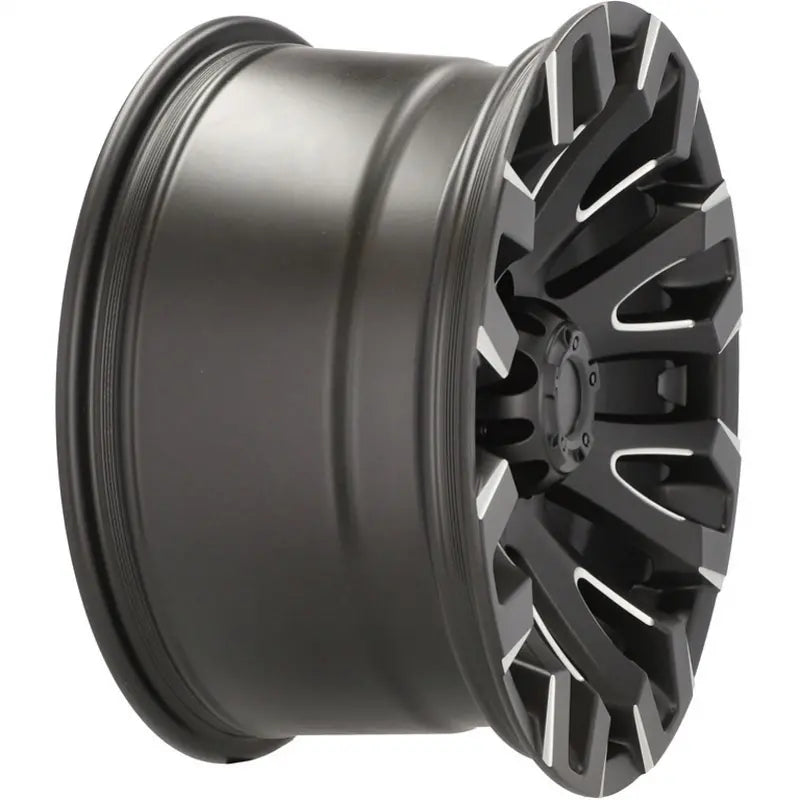 Alu kola pro Offroad JT255 9x17 5x127 ET-10 71.6 Black Polished