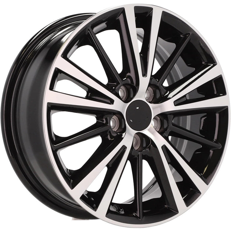 Alu kola pro Toyota L1051 6x15 5x100 ET39 54.1 Black Polished | Wheelsup.cz