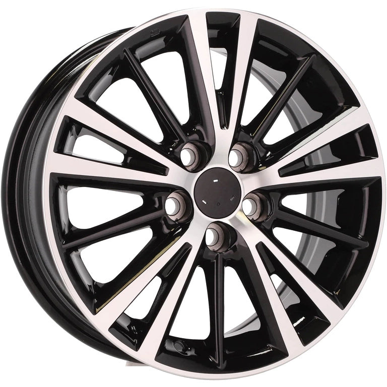 Alu kola pro Toyota L1051 6x15 5x100 ET39 54.1 Black Polished