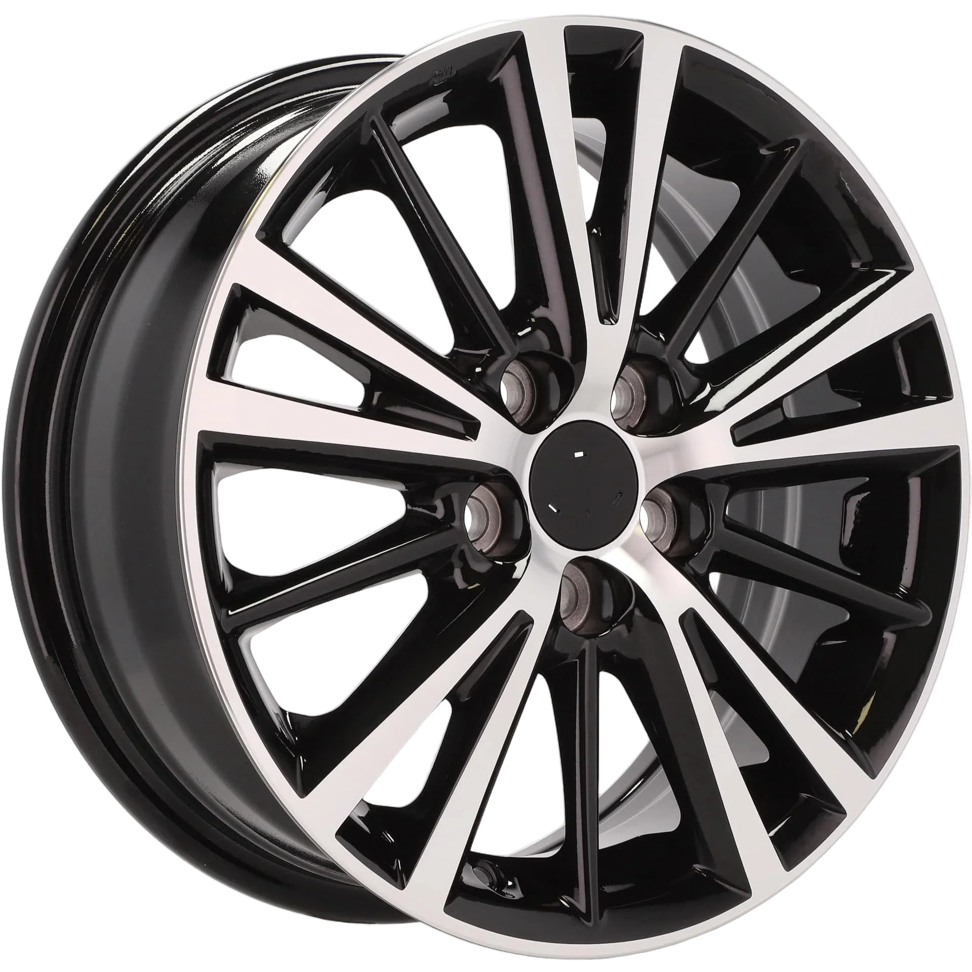 Alu kola pro Toyota L1051 6x15 5x100 ET39 54.1 Black Polished | Wheelsup.cz