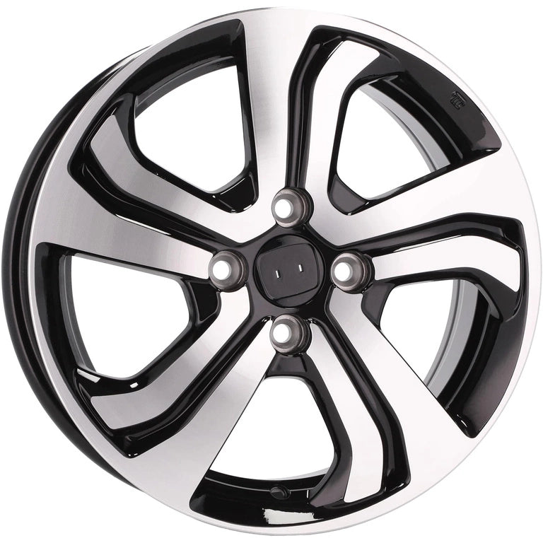 Alu kola pro Honda L1236 6x15 4x100 ET53 56.1 Black Polished | Wheelsup.cz
