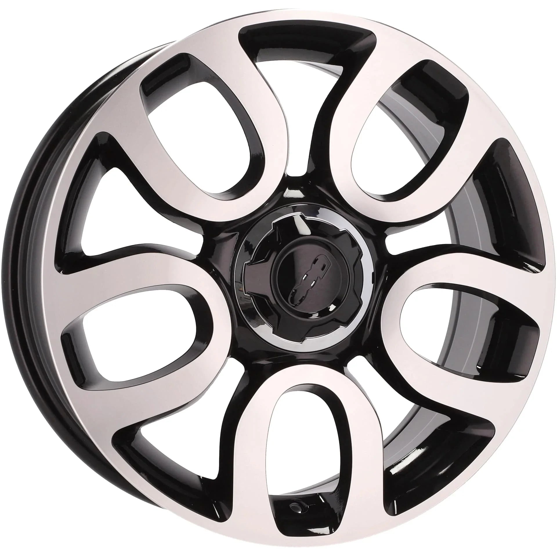 Alu kola pro Fiat L1291 7x17 5x98 ET41 58.1 Black Polished | Wheelsup.cz