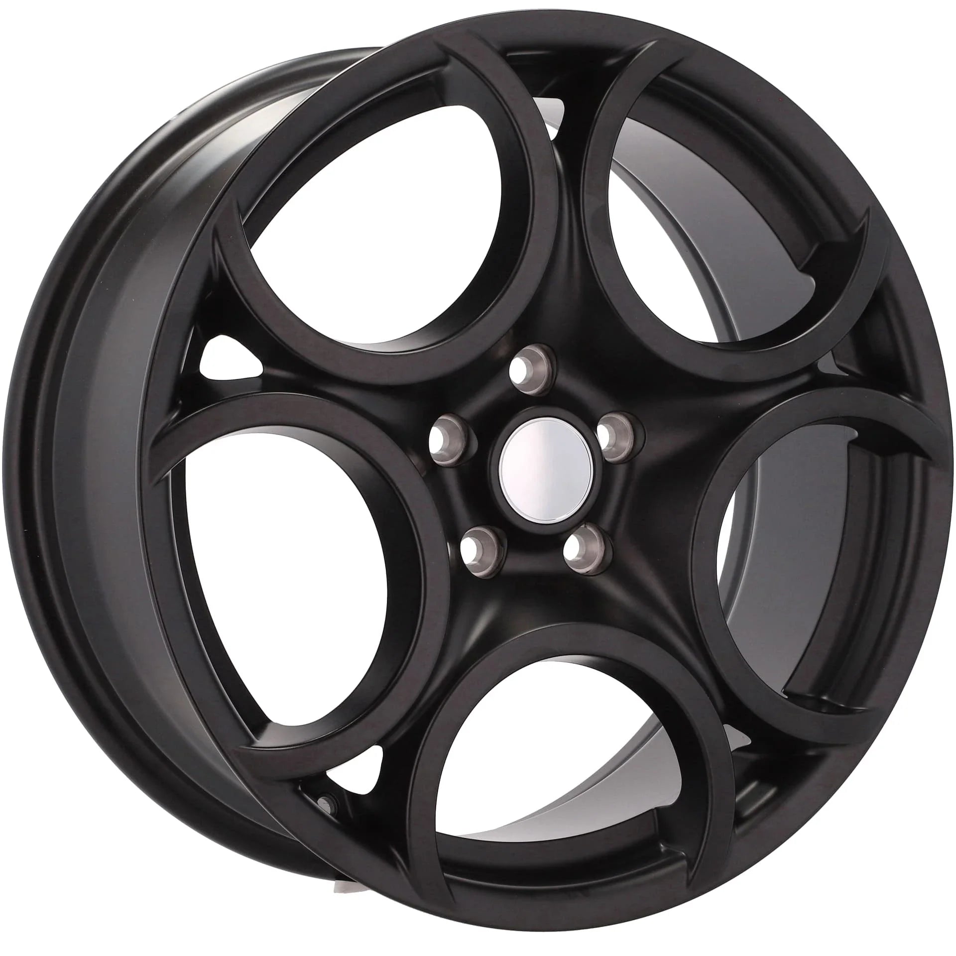 Alu kola pro Alfa Romeo L1432 7.5x17 5x110 ET41 65.1 Black Half Matt | Wheelsup.cz