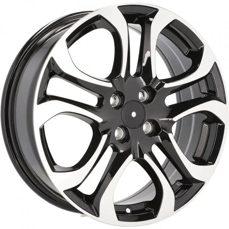 Alu kola Racing Line L1650 6.5x17 4x100 ET45 60.1 Black Polished | Wheelsup.cz