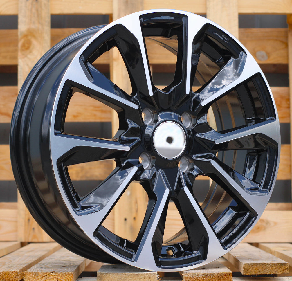 Alu kola Racing Line L1666 6x15 4x100 ET40, černá WheelsUp
