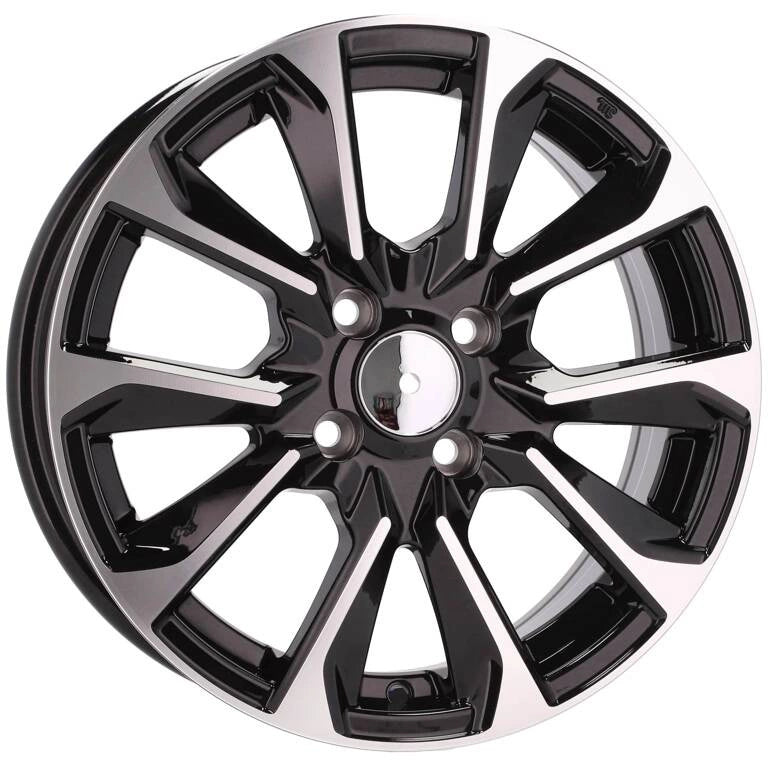 Alu kola Racing Line L1666 6x15 4x100 ET40 60.1 Black Polished
