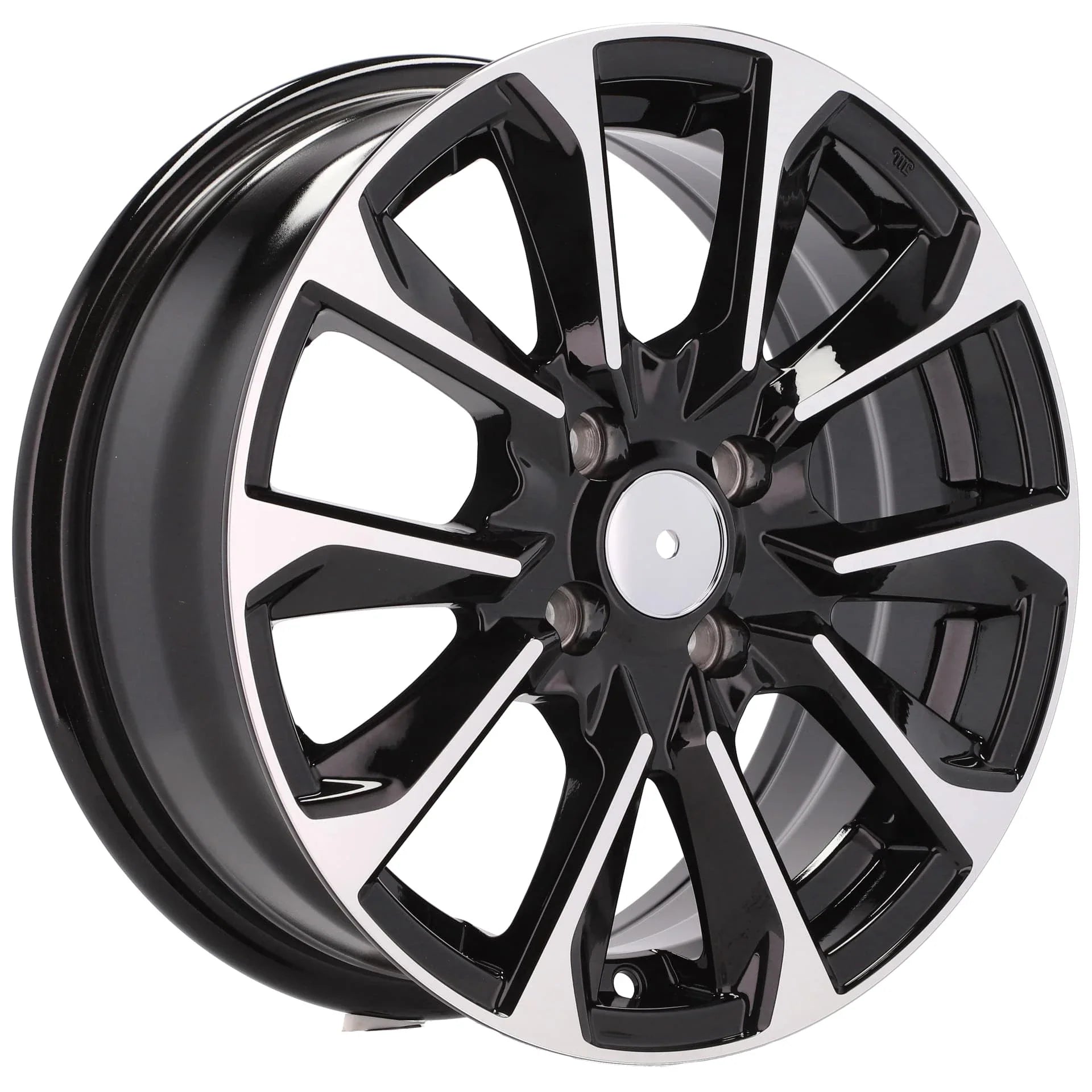 Alu kola Racing Line L1666 6x16 4x100 ET42 60.1 Black Polished | Wheelsup.cz