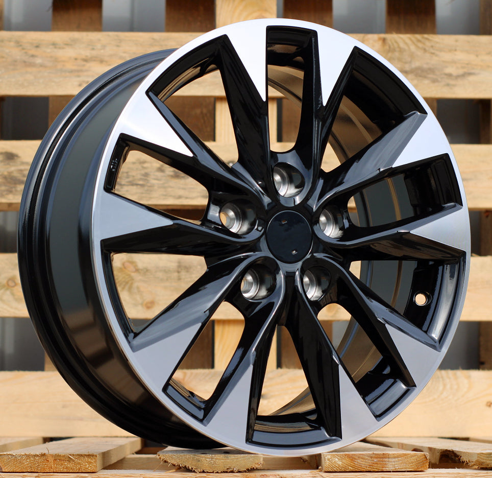 Alu kola Racing Line L1744 6.5x16 5x114.3 ET42 černá, Racing Line WheelsUp