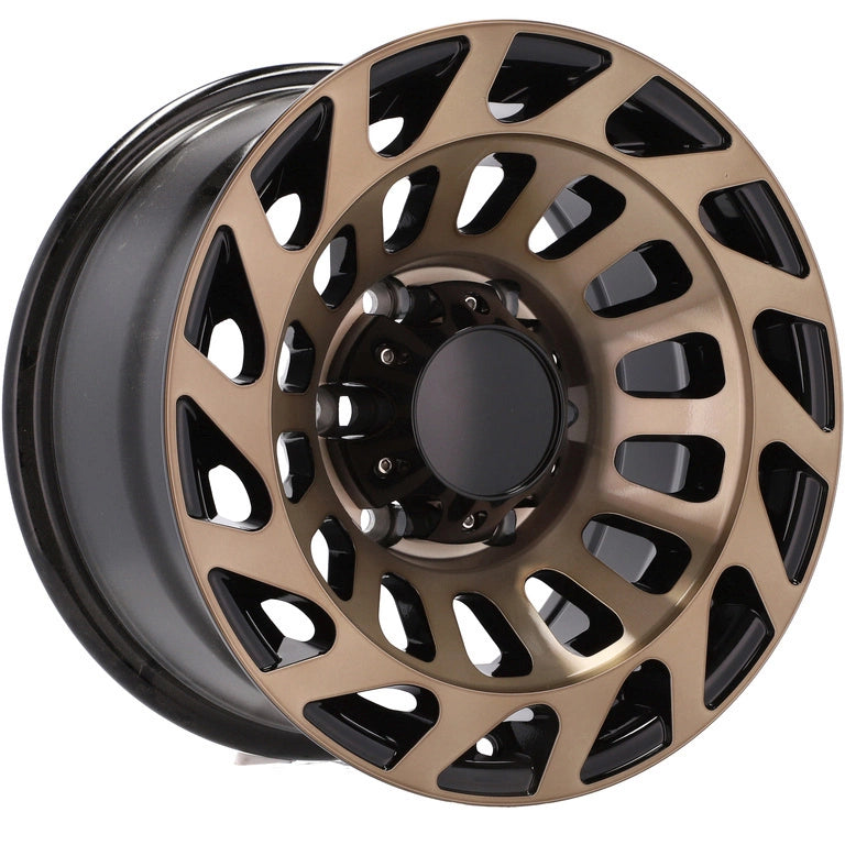 Alu kola pro Offroad L2143 8x15 6x139.7 ET-10 110.1 Black & Bronze Polish