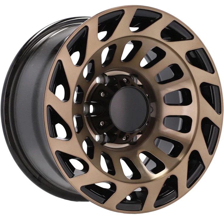 Alu kola pro Offroad L2143 8x15 6x139.7 ET-10 110.1 Black & Bronze Polish | Wheelsup.cz