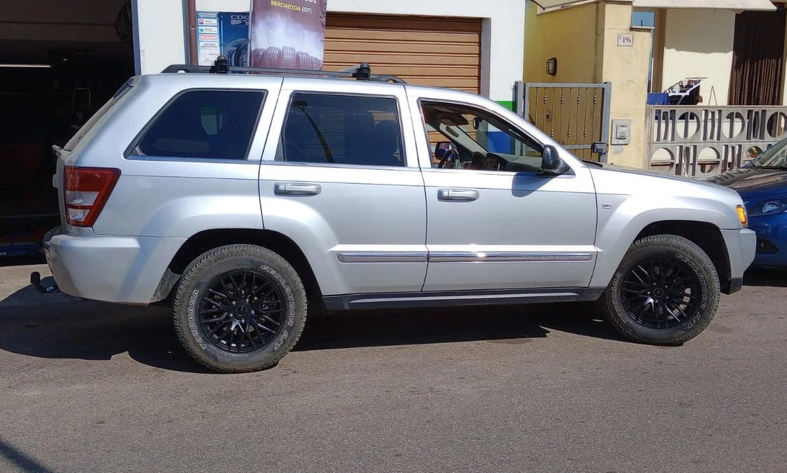 Alu kola Racing Line L2144 8.5x18 5x127 ET40 71.6 Black Half Matt